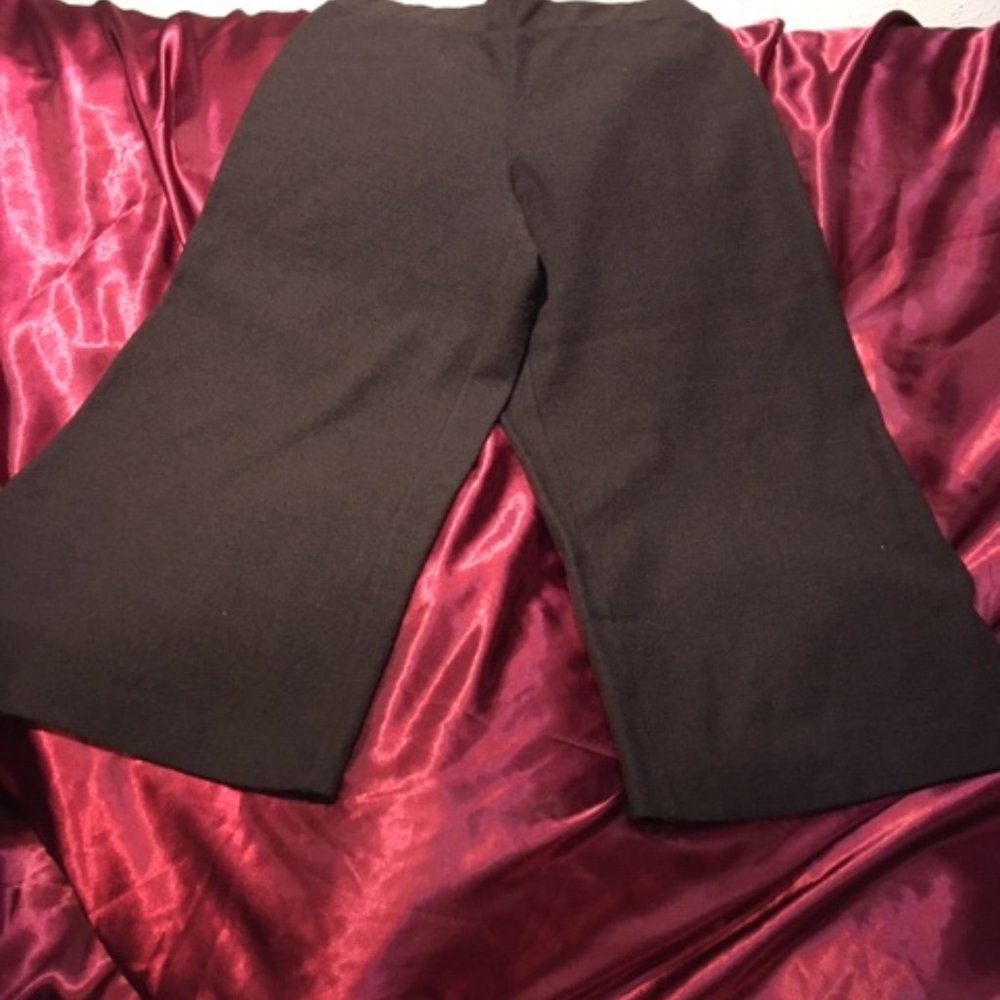 Eileen Fisher Wool Wide Leg Pants Size M